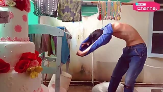 [hansel thio channel] i'm so horny when i want unspoiled table clothes after wedding party