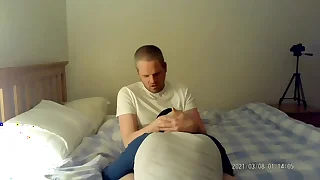 Straight guy sucks gay cock