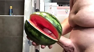 Watermelon fuck