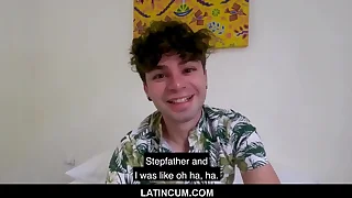 Cute twink latino wretch stepson with stepdad in first of all seaside & shower - joe dave, marco