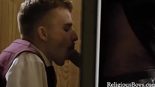 My naughty sin not far from confession booth- ryan jacobs, teddy torres