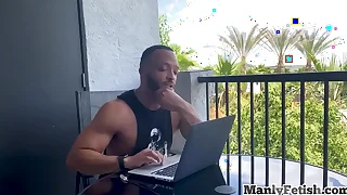 Black pov hunk penetrating asshole after cocksucking