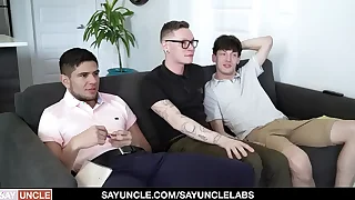 Appealing young twinks be in love with anal sex
