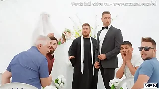 Wedding balls - uncut / men / alex mecum, malik delgaty, benjamin blue  / rill full at one's fingertips  www.sexmen.com/ed