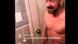 Instagram submit to exposed headshave
