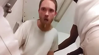 Prison masc fucks white prison punk