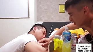 I had an amazing threesome after one of my friends came for a meal. gaywiz.com