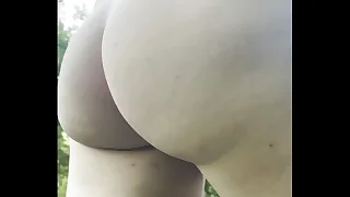 Femboy nudist capacity fitting public walk