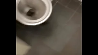 Public toilet piss