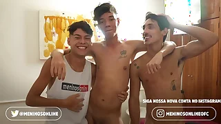 Making be fitting of -  júnior peixoto & enzo matteuz & hanry onlyjapa - bareback (prazer matinal)