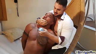 Titleist tapegagged by peter from bondageman.us