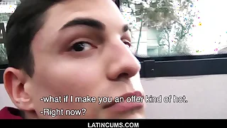 Latincums.com - hot stud latino boy paid cash to fuck straight guy