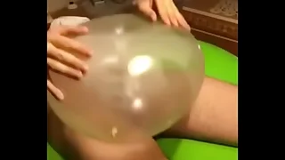 Geo donut ballon handjob