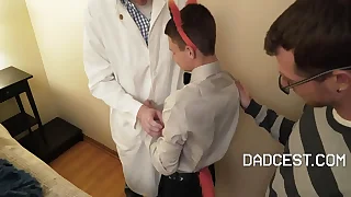 Trick or squeamish or thing embrace (step pa & son thing embrace the neighbor)