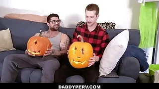 Twink stepson fucked by on halloween night - benjamin blue, ryan bones