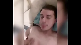 Sucking a latino cock