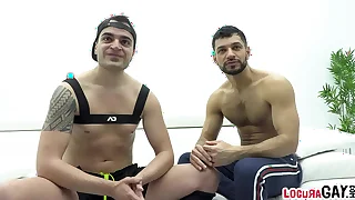 Locuragay - chulo kevin lauren se folla a su compañero oskar iván