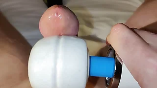 050 02 close up in the matter of hitachi wand vibrating cum get a kick from my dick part 2