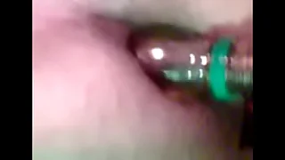 Dildo explosivo en mi culo