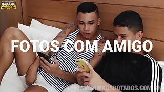 Amigos de foto e foda