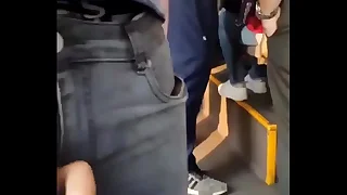 Paqueteando en el bondi (autobus)