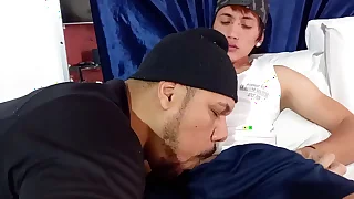 Skatista entrou no pau