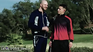 Coach trains athlete regarding open mind plus untie ass before obese game - cliff jensen, des irez - disruptivefilms