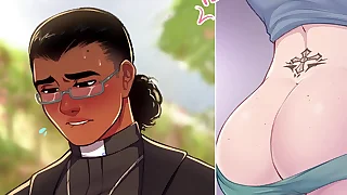 Young pastor constantly teased be useful to sex