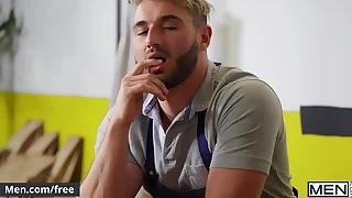 Sexy jock (adrian hart) meets (michael boston) put his detect in his mouth instantly - forebears Public