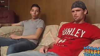 Straight thug nolan cums on rion rivers face after blowjob