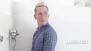 Teacher follows student into restroom