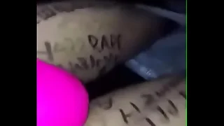 Sissy slut boy outside convenient night